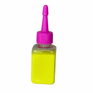 Glitter Amarelo Neon
