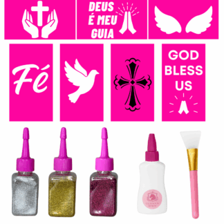 Kit Brilhando Faith in God