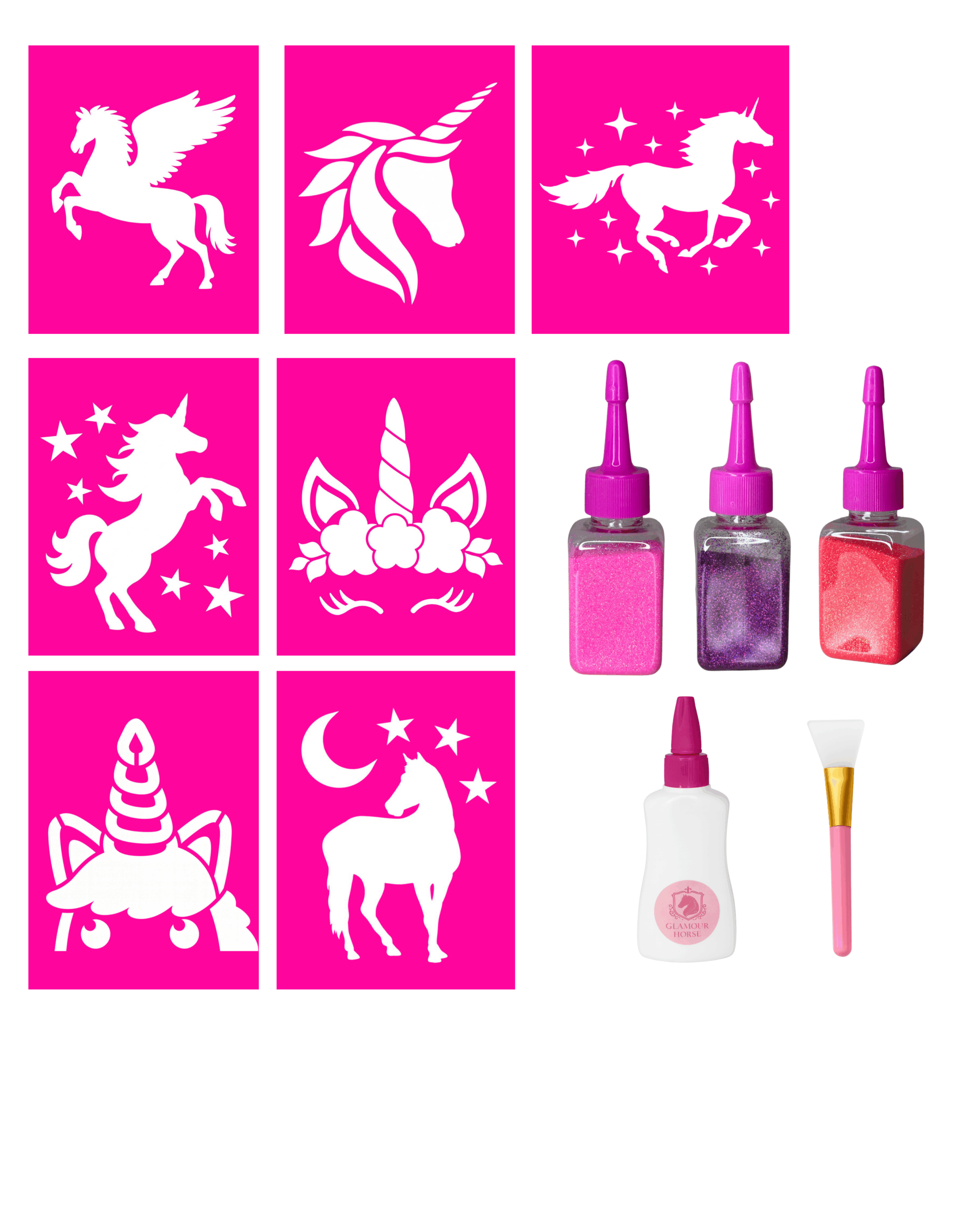 Kit Brilhando Unicorn